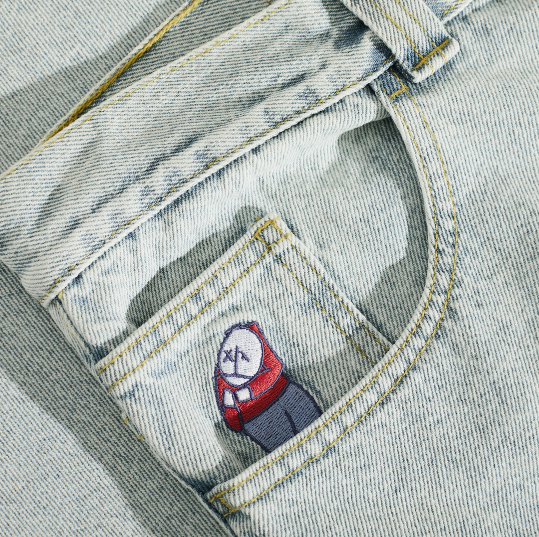 Big Boy Pants - Light Blue OG – Polar Skate Co. Big Boy Pants - Light Blue OG – Polar Skate Co.