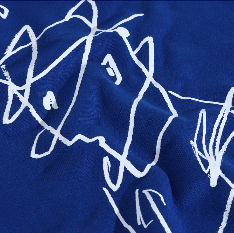 Dave Hoodie | Tied Up (Ultramarine)