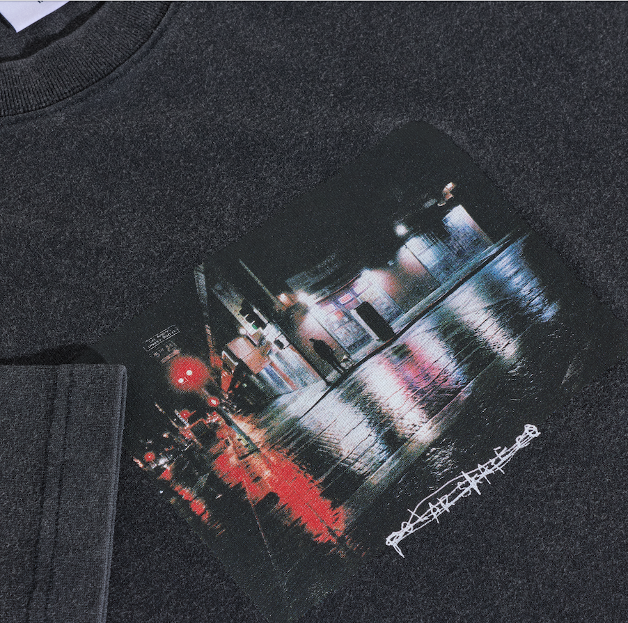 Tee | 5th ST/LA (Silver Black)