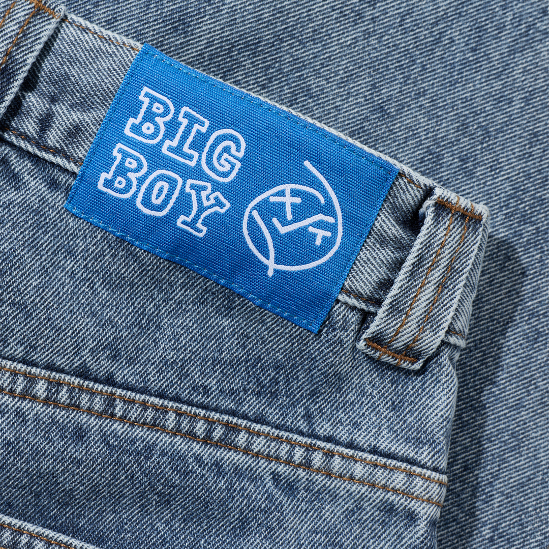 Big Boy Pants - Heavy Washed Blue – Polar Skate Co. Big Boy Pants - Heavy Washed Blue – Polar Skate Co.