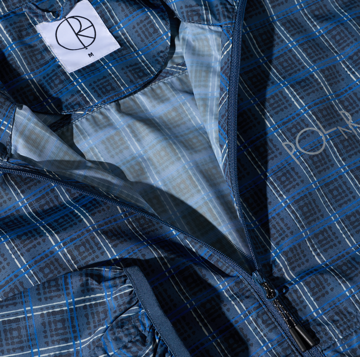 Chase Light Shell Jacket - Blue Check
