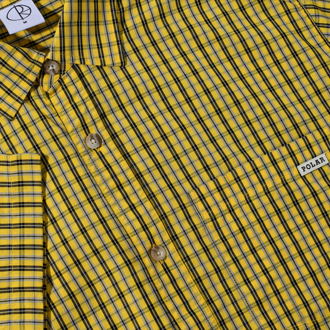Mitchell Shirt - Lemon/Black