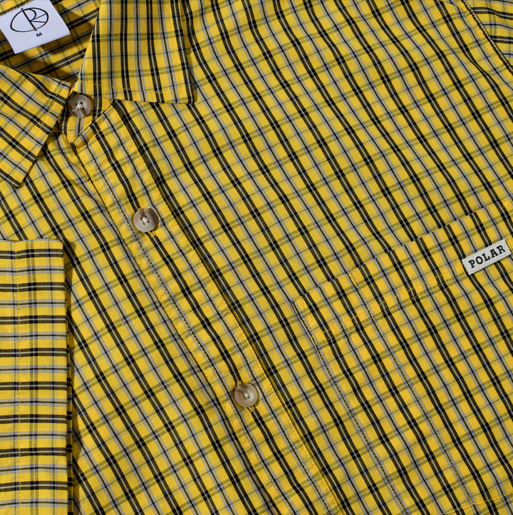 Mitchell Shirt - Lemon/Black