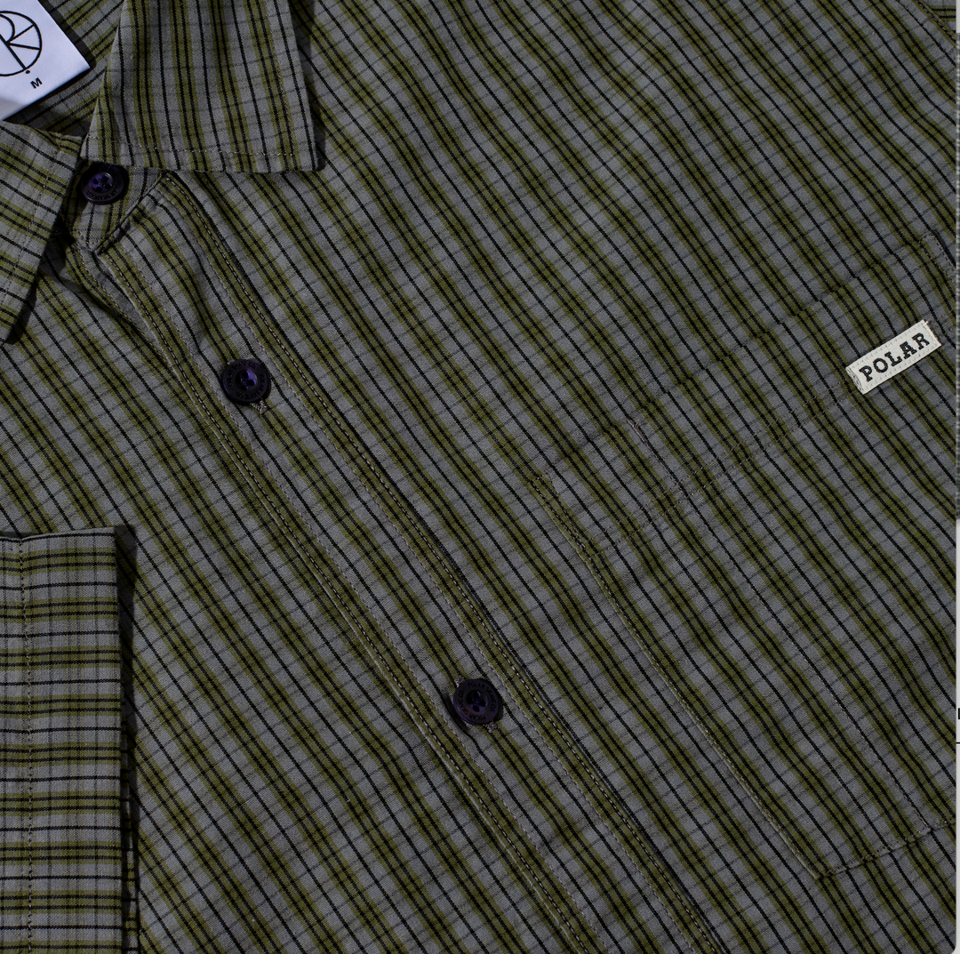 Mitchell Shirt - Black/Green