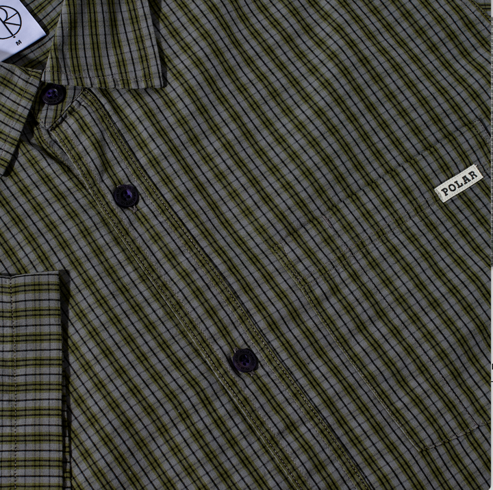 Mitchell Shirt - Black/Green