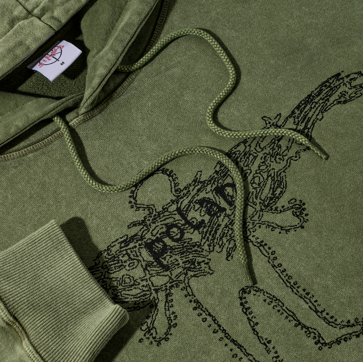 Acid Frank Hoodie | Soul - Army Green