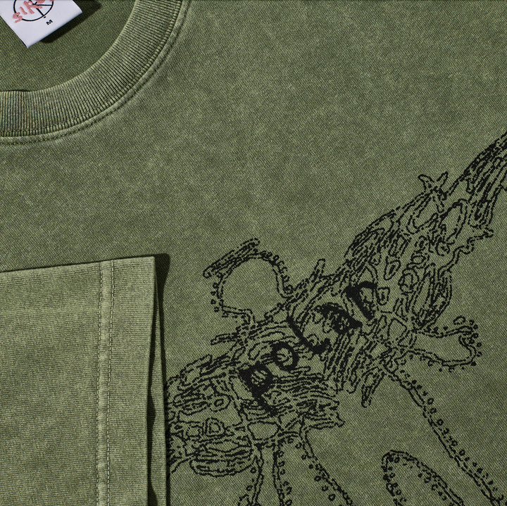 Acid Tee | Soul - Army Green