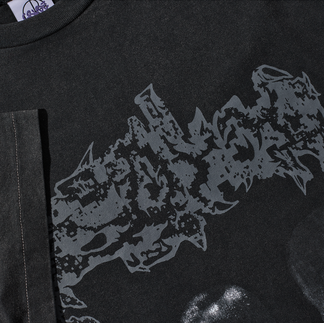 Band Tee | Overhead - Silver Black