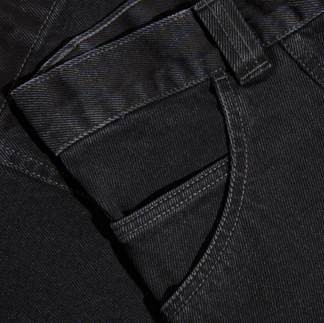 Jiro Shorts - Aged Black