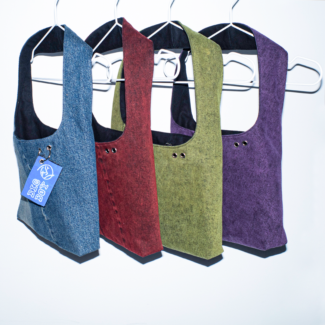 Gousi X Polar | Mini Bag - Dirty Blue