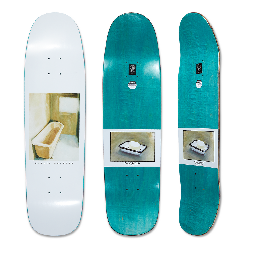 高質 Halberg Hjalte | Deck - Co. Skate Polar – Bathtub スケートボード