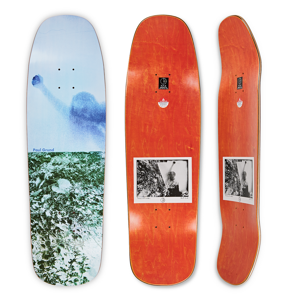 Polar Skate Co. Paul Grund デッキ Deck | Paul Grund - Man With Window – Polar Skate Co.