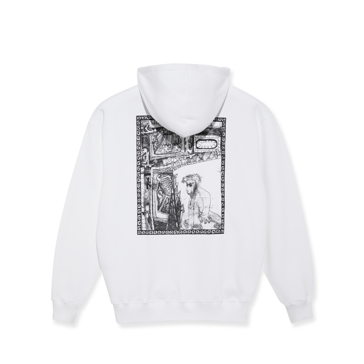 Dave Hoodie | Gorilla King - White