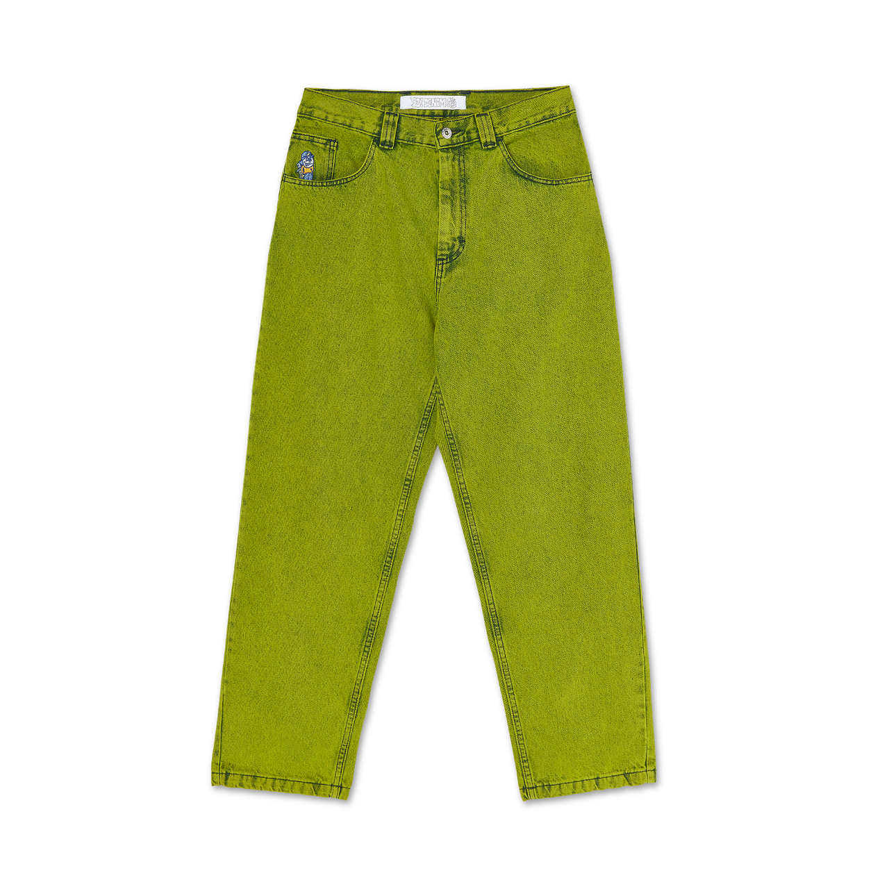 93! Pants | Denim - Chartreuse – Polar Skate Co.