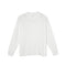 Rib Henley LS Shirt - Cloud White